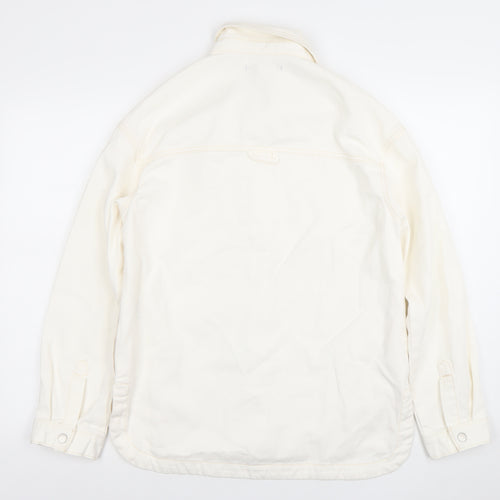 Dunnes Women’s Ivory Cotton Basic Jacket XS