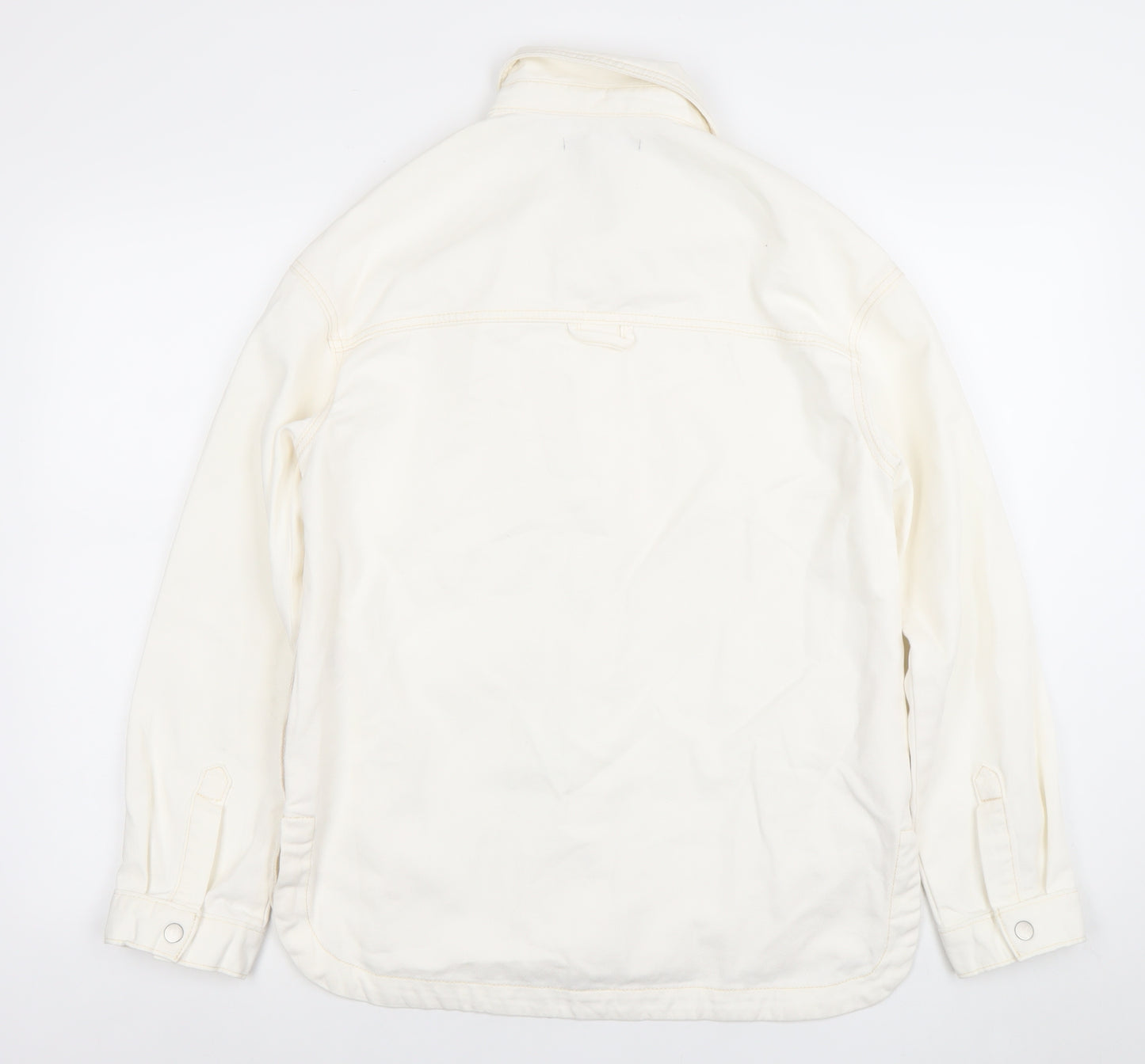 Dunnes Women’s Ivory Cotton Basic Jacket XS