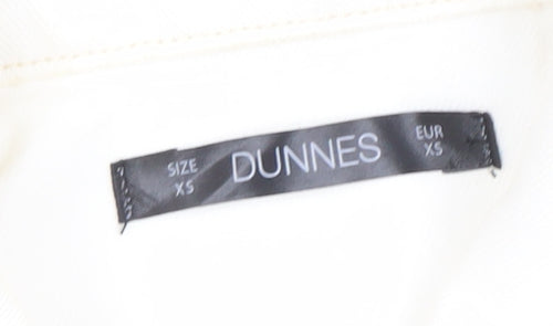 Dunnes Women’s Ivory Cotton Basic Jacket XS