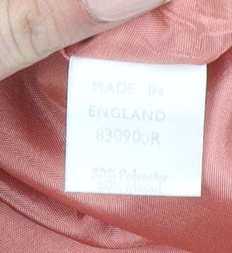 Viyella Women’s Pink Pencil Skirt Size 12 Polyester Modal