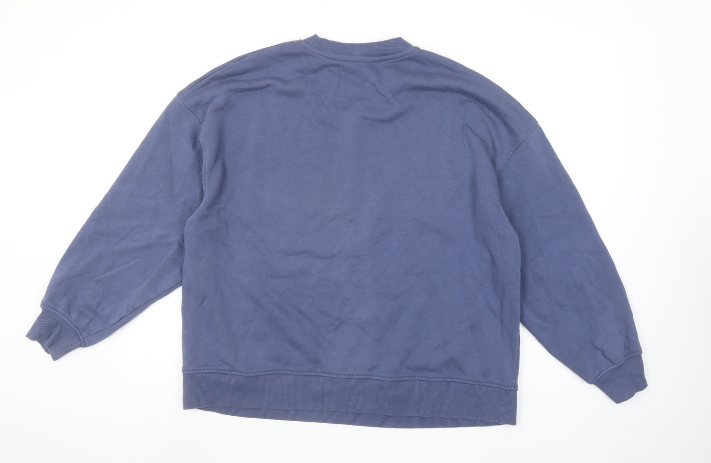 Dunnes Stores Women Blue Large Pullover Sweatshirt East Coast Print