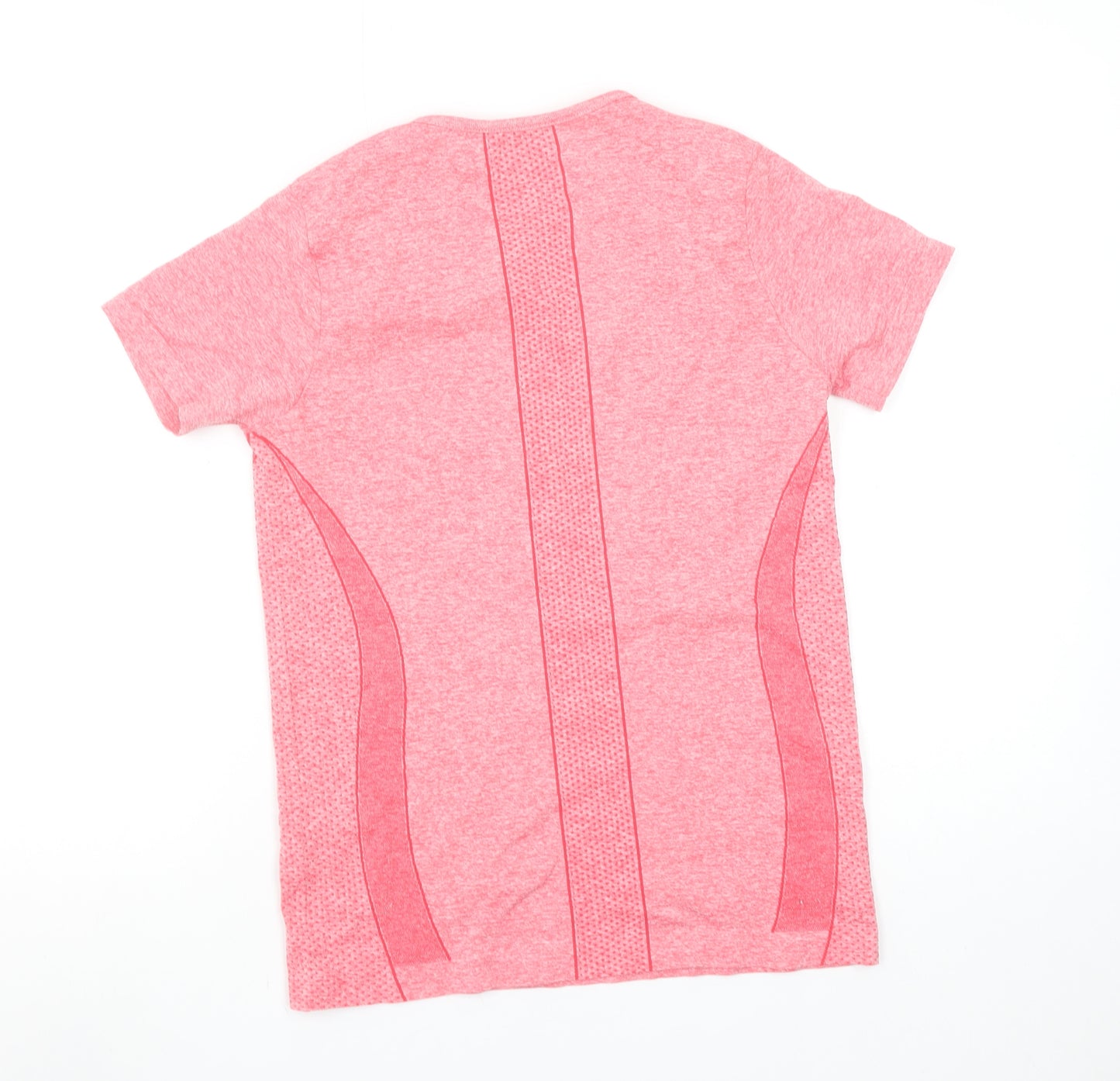 Dunnes Stores Womens Pink Performance Sport Short Sleeve T-Shirt Size S