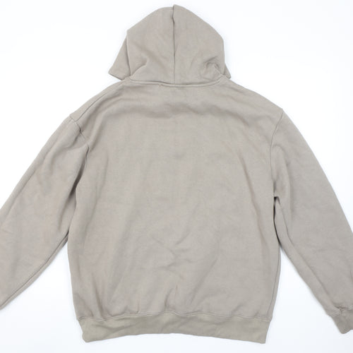 Closure London Womens Beige Pullover Hoodie Size M Cotton Blend