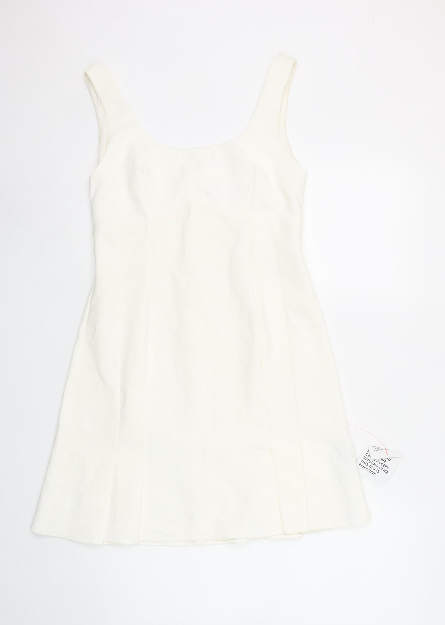 ASOS Design Women’s White Bodycon Mini Dress Size 10