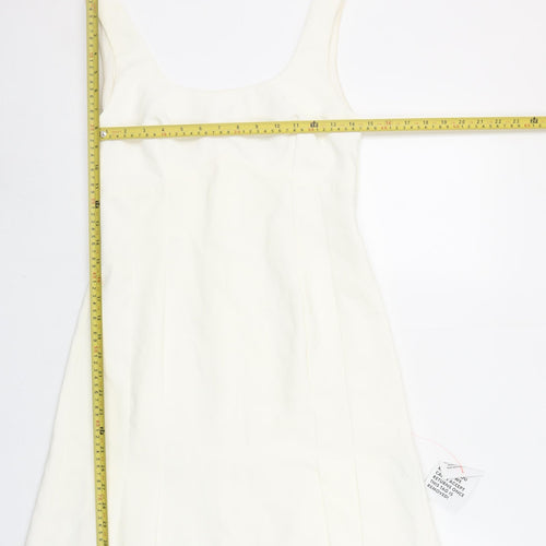 ASOS Design Women’s White Bodycon Mini Dress Size 10