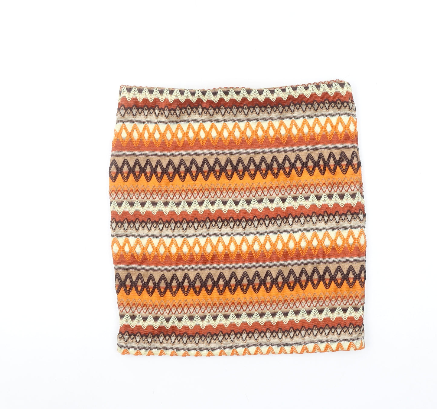 Red Chilli Women's Multicoloured Size 14 Stretch Pencil Mini Skirt