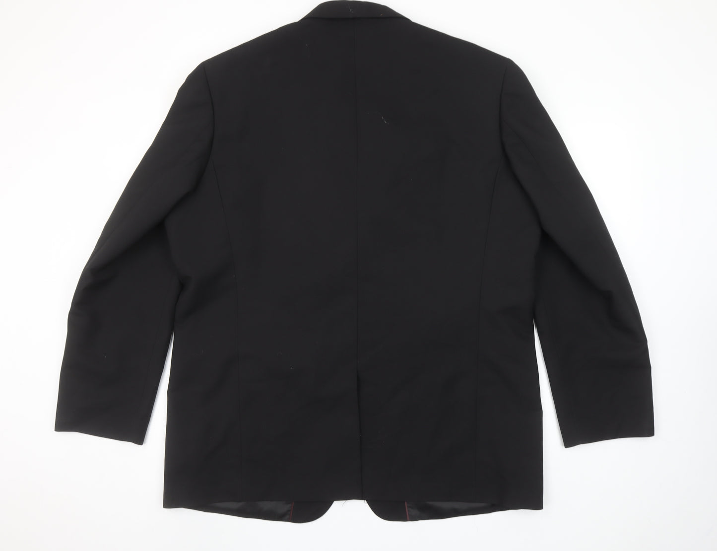 Cedarwood State Men's Black 46 Regular Fit Classic Blazer Jacket
