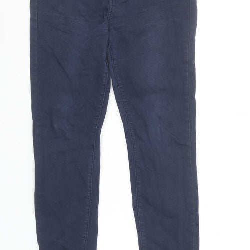 Toxik3 Women’s Blue Skinny Stretch Mid Rise Denim Jeans Size 10
