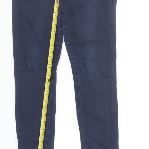 Toxik3 Women’s Blue Skinny Stretch Mid Rise Denim Jeans Size 10