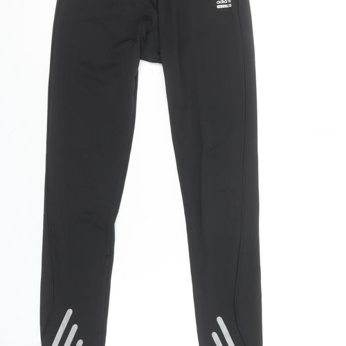 Adidas Women's Black Climalite Running Leggings Size 10