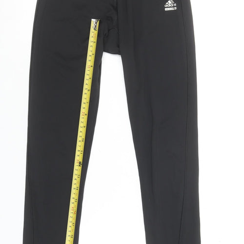 Adidas Women's Black Climalite Running Leggings Size 10