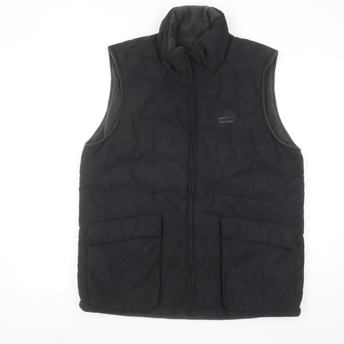 Peter Storm Men’s Black Small Bodywarmer Waistcoat Outdoor Nylon