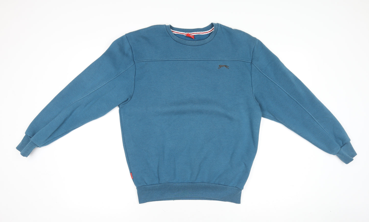 Slazenger Boys Blue Crew Neck Pullover Jumper 13 Years H158cm