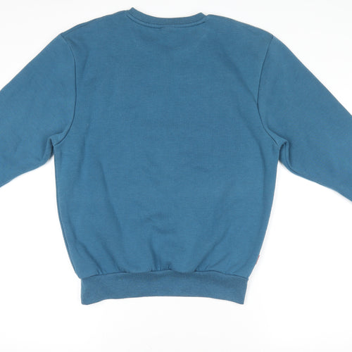 Slazenger Boys Blue Crew Neck Pullover Jumper 13 Years H158cm