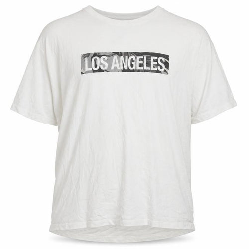 Primark Men’s White Los Angeles Regular Fit 2XL Graphic T-Shirt