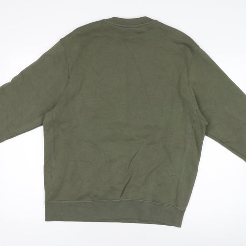 Nike Unisex Green Crew Neck Pullover Jumper Fleece M