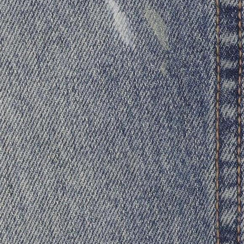 Topshop Women’s Blue High Rise Straight Jeans W28 L32 Cotton Denim