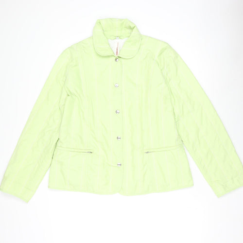 Concept Womens Green Size 14 Lightweight Casual Jacket