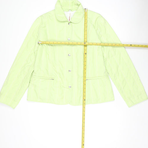 Concept Womens Green Size 14 Lightweight Casual Jacket