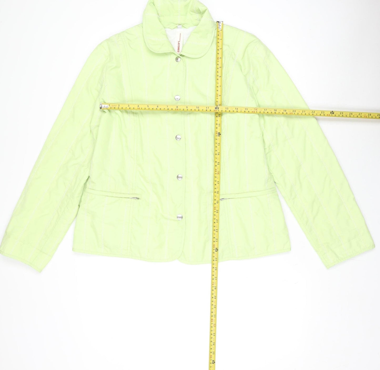 Concept Womens Green Size 14 Lightweight Casual Jacket