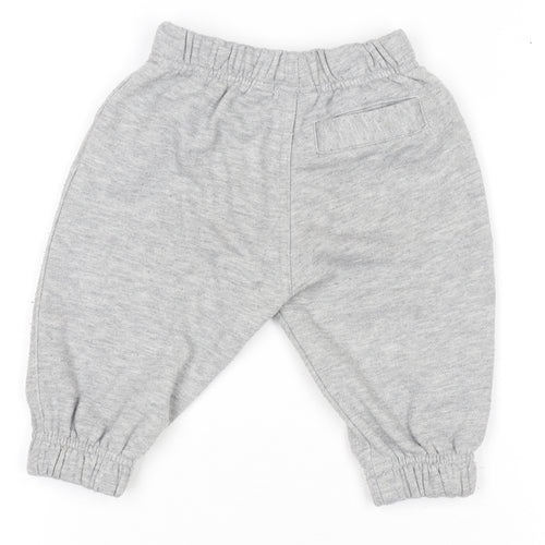 Majestic Athletic Unisex Baby Grey 6-9M Sweatpants Fleece NY Yankees