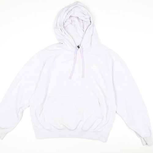 Nike Women's Purple Pullover Hoodie Sweatshirt Size S