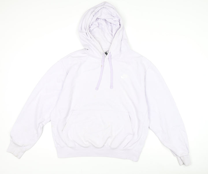 Nike Women's Purple Pullover Hoodie Sweatshirt Size S