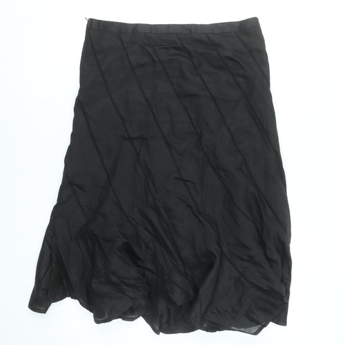 Atmosphere Women's Black A-Line Knee Length Skirt Size 10