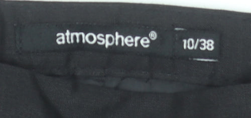 Atmosphere Women's Black A-Line Knee Length Skirt Size 10