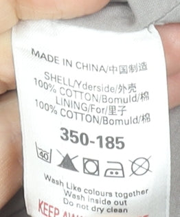 Next Women’s Beige Floral A-Line Cotton Knee Length Skirt Size 14