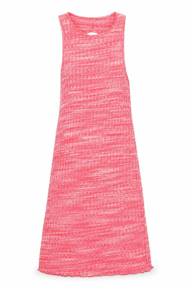 Zara Women Pink Sleeveless Tank Dress S Cotton Blend Casual