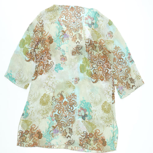 Marks and Spencer Per Una Women's Multicoloured Floral Blouse XL
