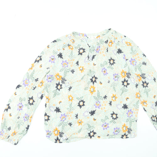Marks and Spencer Per Una Women’s Floral Tunic Blouse Size 10 Multicoloured