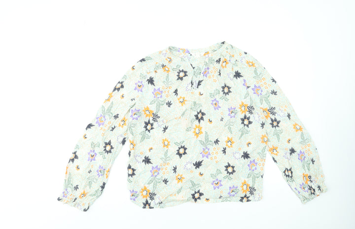 Marks and Spencer Per Una Women’s Floral Tunic Blouse Size 10 Multicoloured