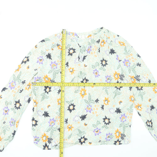 Marks and Spencer Per Una Women’s Floral Tunic Blouse Size 10 Multicoloured