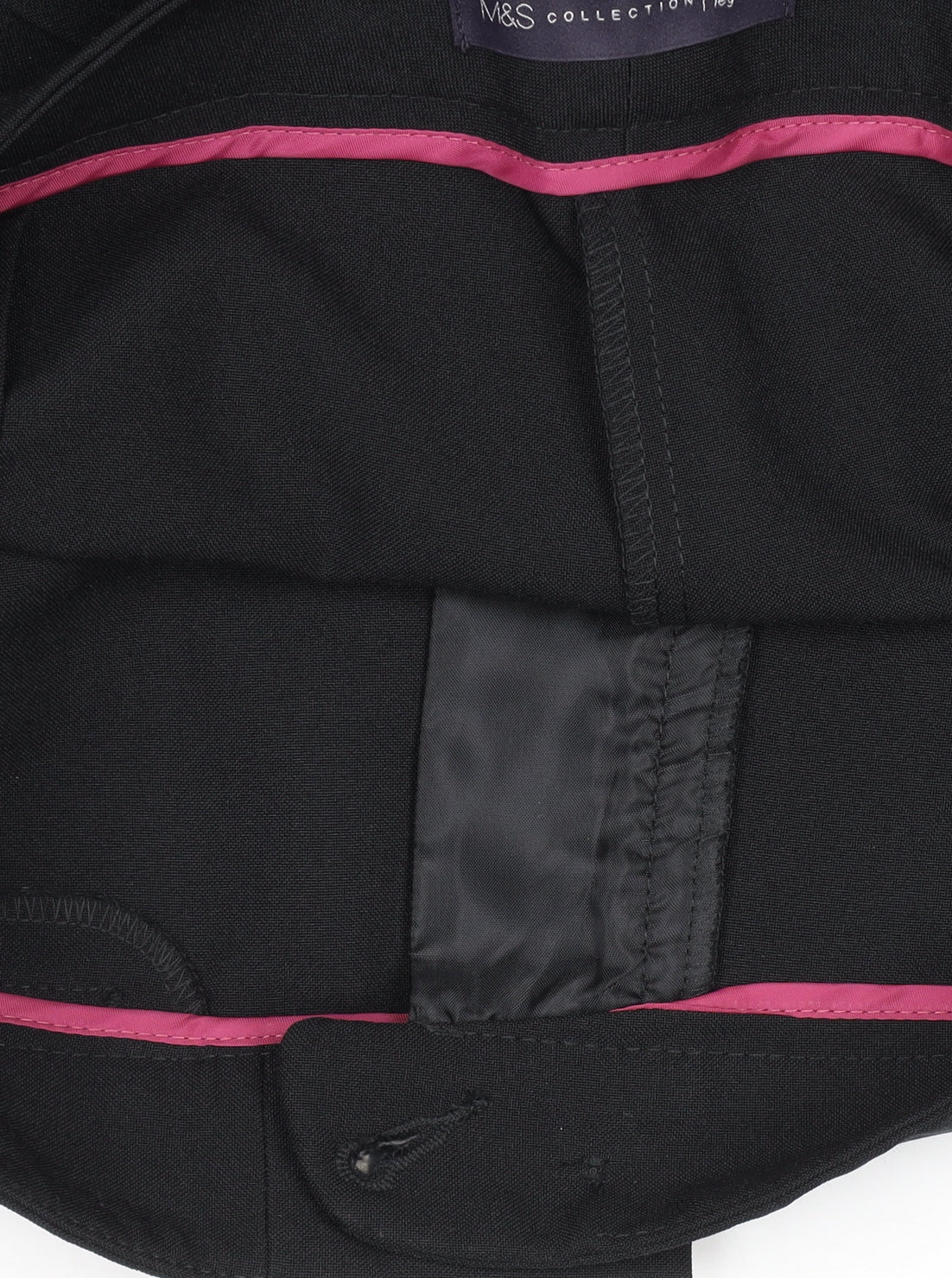 Marks and Spencer Women's Black Size 14 Short Dress Pants