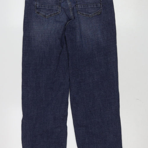 Name It Girls Blue Straight Leg Denim Jeans Size 16 Years Adjustable Waist