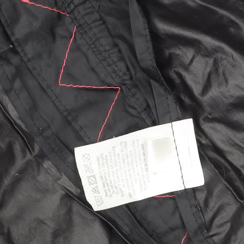 Jack In A Pack Womens Black Size 12 Waterproof Hooded Rain Jacket