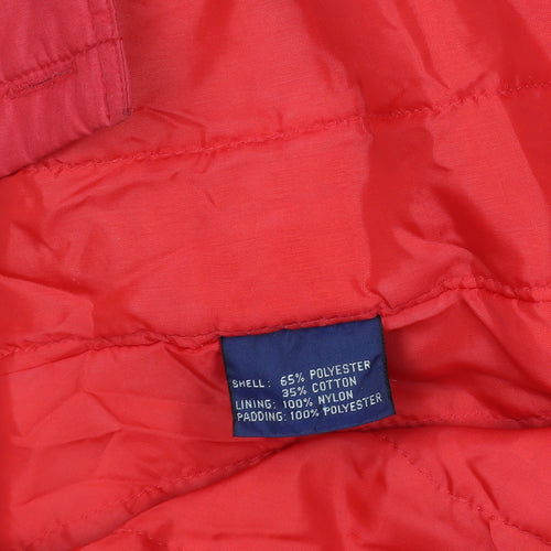 Rossetti Women’s Red Quilted Mid-Length Puffer Jacket Size 14