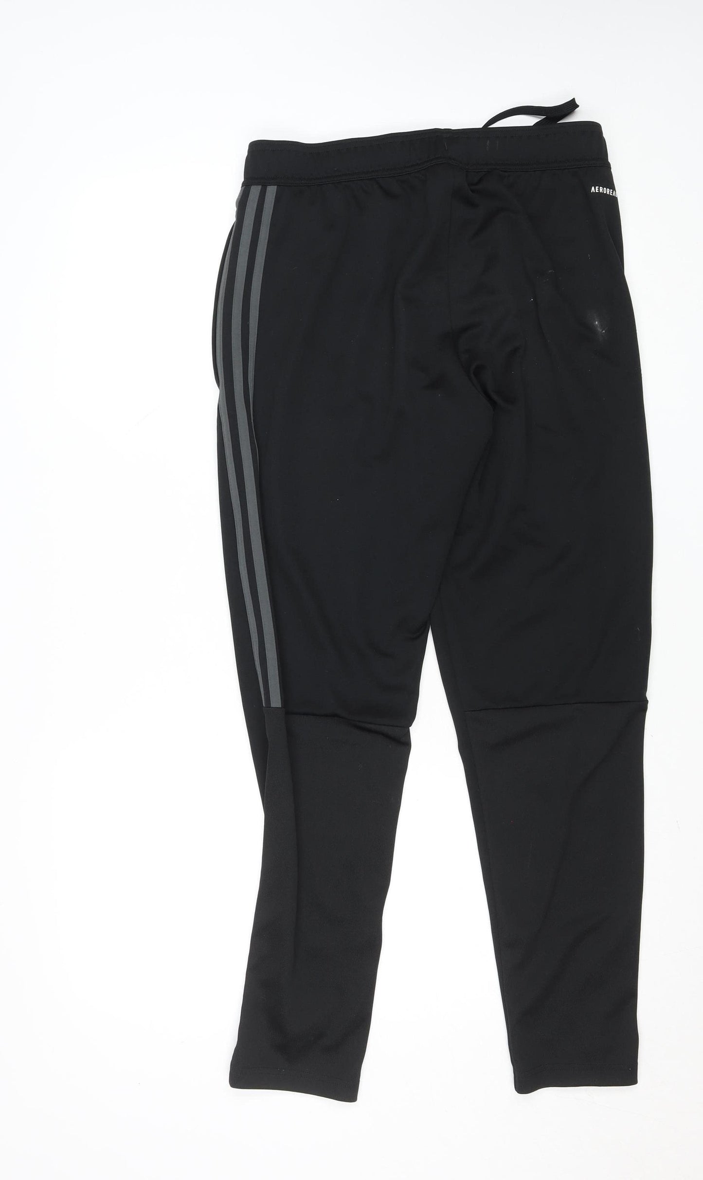 Adidas Men Black Medium Tapered Track Pants Primegreen