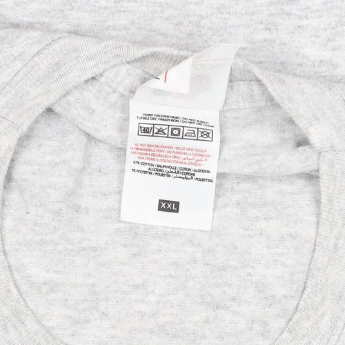 Fruit of the Loom Men’s Grey 2XL Wild Atlantic Way Graphic T-Shirt