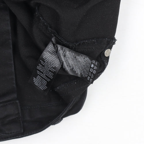 F&F Women's Black Slim Fit Jegging Trousers Size 12