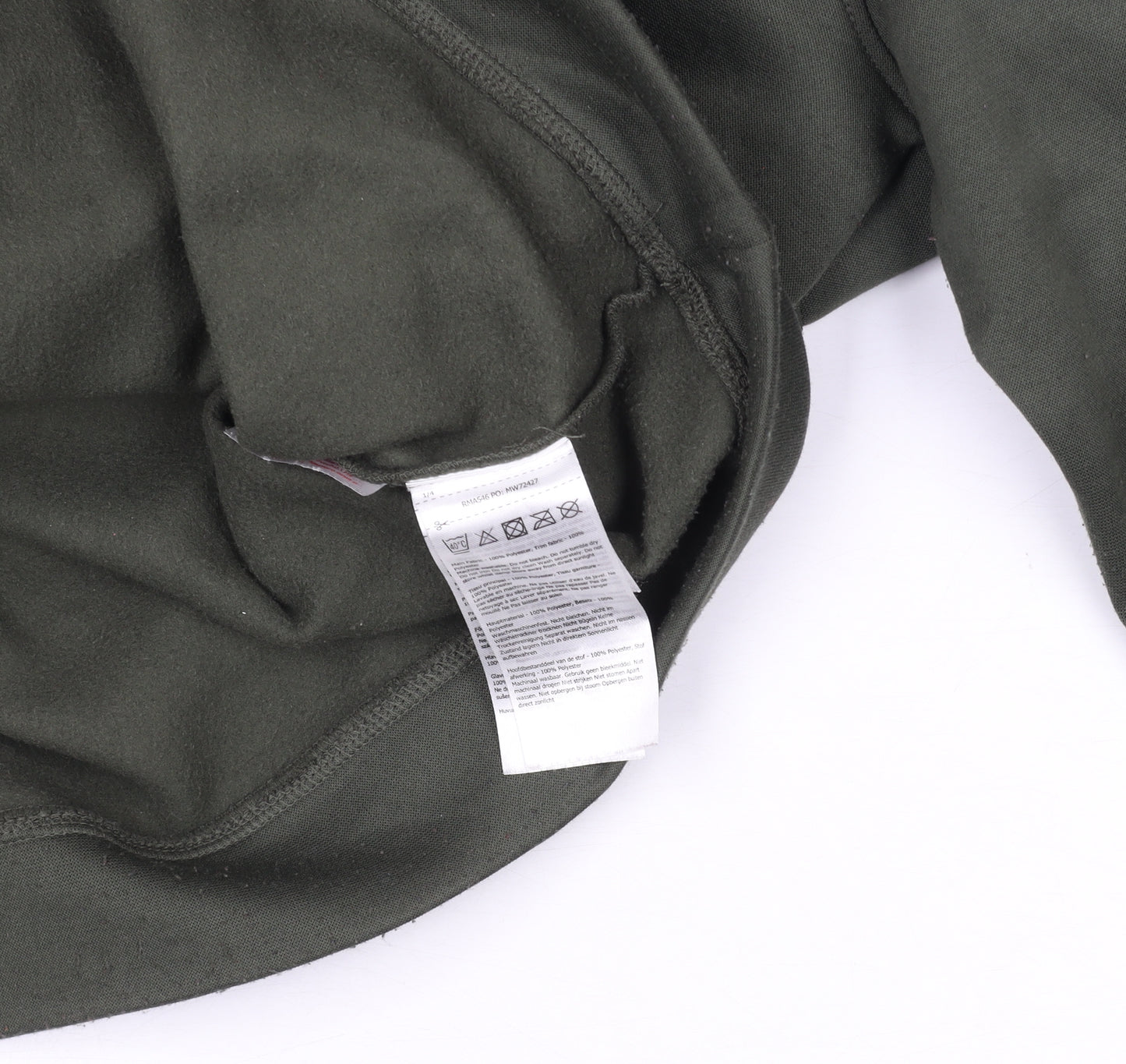 Regatta Great Outdoors Men's Green M 1/4 Zip Fleece Sweatshirt