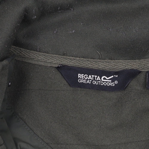 Regatta Great Outdoors Men's Green M 1/4 Zip Fleece Sweatshirt