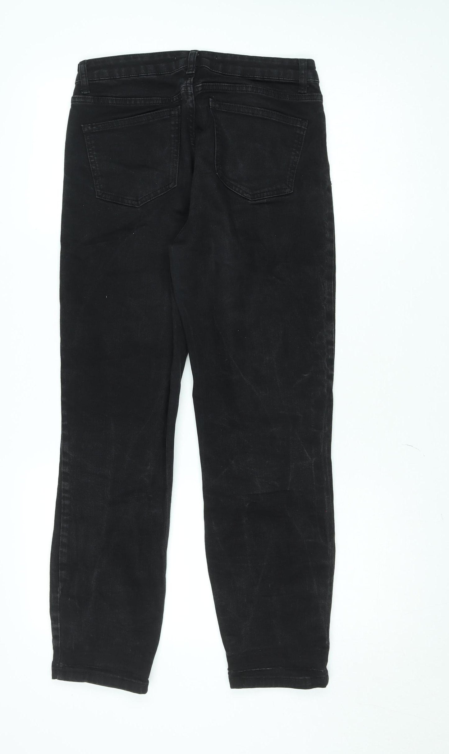 Paul Costelloe Living Studio Women's Black Straight Jeans Size 10