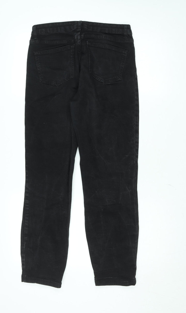 Paul Costelloe Living Studio Women's Black Straight Jeans Size 10