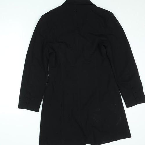 Diva Women's Black Size 10 Tailored Long Suit Jacket
