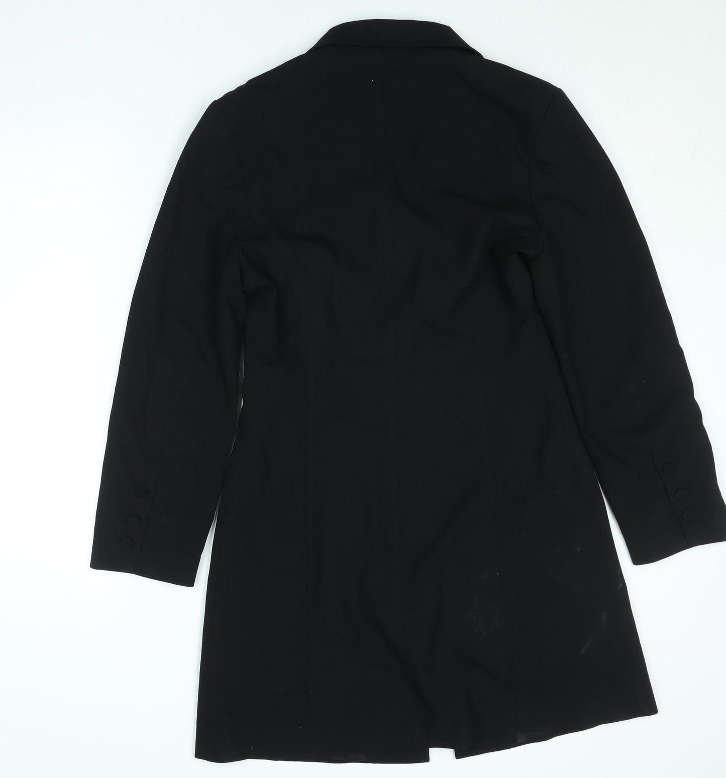 Diva Women's Black Size 10 Tailored Long Suit Jacket