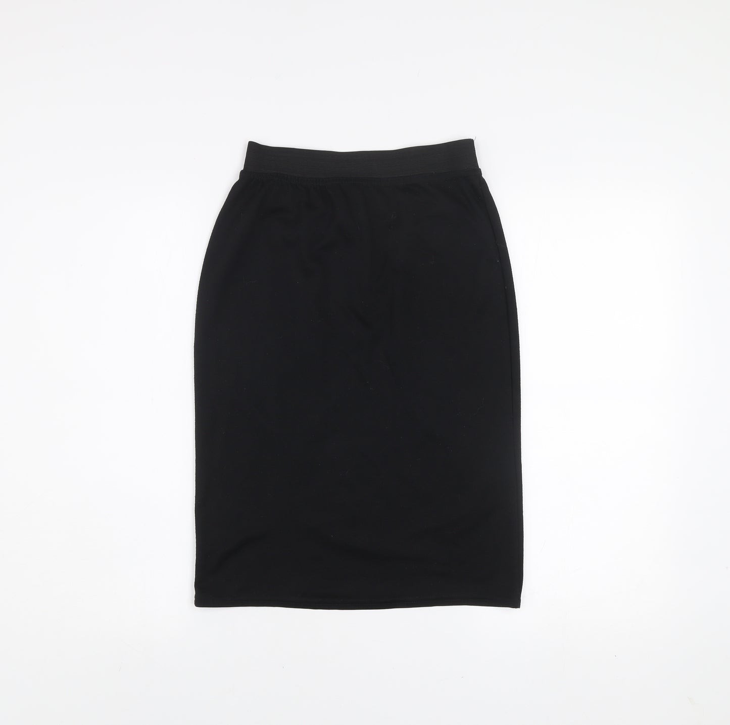 InStyle Women's Black Knee Length Stretch Pencil Skirt M