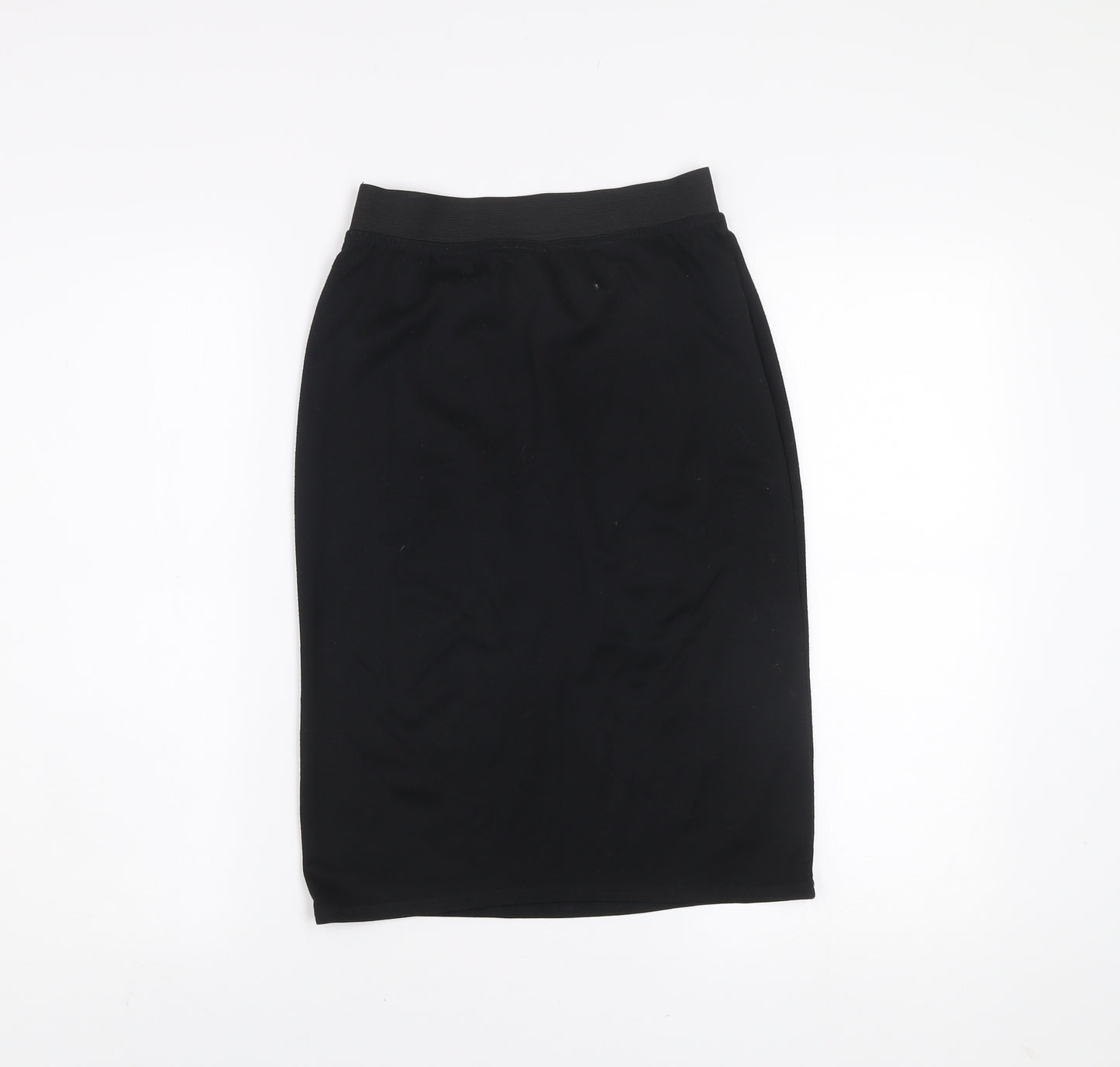 InStyle Women's Black Knee Length Stretch Pencil Skirt M